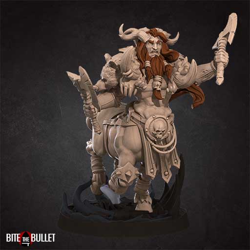 Bite the Bullet - Centaur Barbarian - Centaurs November 2022