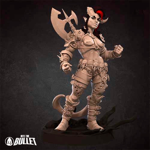 Bite the Bullet - Tiefling Exotic Barbarian - February Release, Tieflings PT. 2