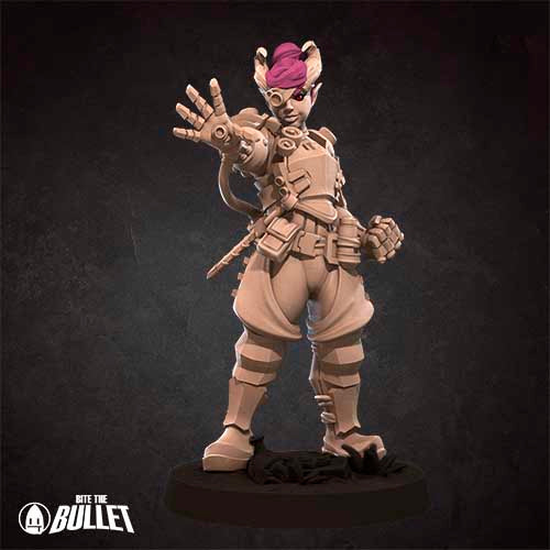 Bite the Bullet - Tiefling Female Artificer - February Release, Tieflings PT. 2