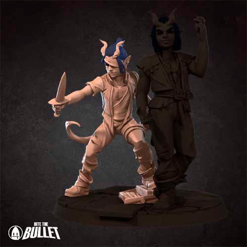 Bite the Bullet - Tiefling Rogue Childs - February Release, Tieflings PT. 2