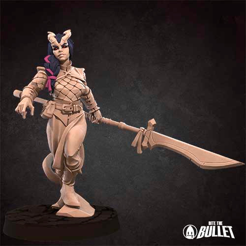 Bite the Bullet - Tiefling Fighter - February Release, Tieflings PT. 2