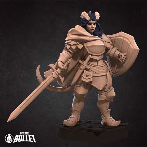 Bite the Bullet - Tiefling Paladin - February Release, Tieflings PT. 2