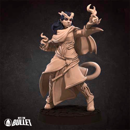 Bite the Bullet - Tiefling Sorceress - February Release, Tieflings PT. 2