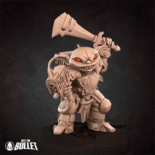 Bite the Bullet - Space Goblin Soldier - Bullet Galaxy Spelljammer 2024 December