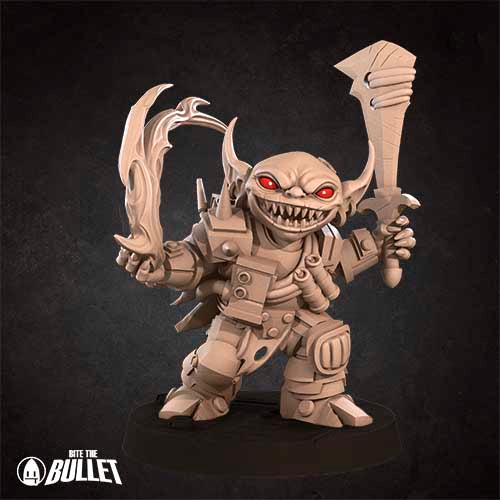 Bite the Bullet - Space Goblin Witchwarper - Bullet Galaxy Spelljammer 2024 December