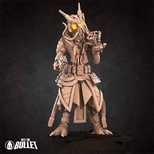 Bite the Bullet - Space Locust Technomancer - Bullet Galaxy Spelljammer 2024 December