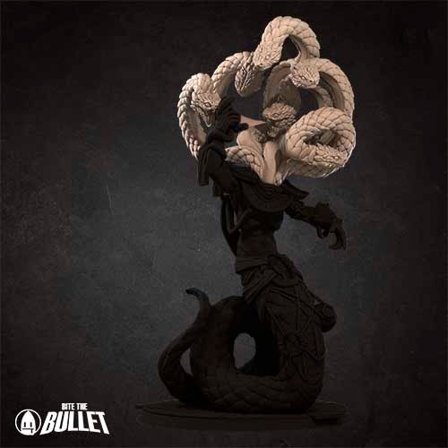 Bite the Bullet - Yuan-Ti Anathema (Huge) - Iconic Monsters 2025 April