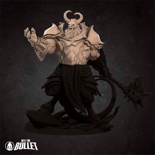 Bite the Bullet - Fire Hellion (Huge) - Iconic Monsters 2025 April