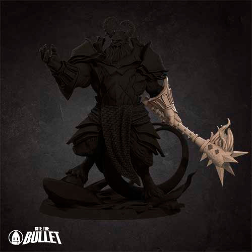 Bite the Bullet - Fire Hellion (Huge) - Iconic Monsters 2025 April