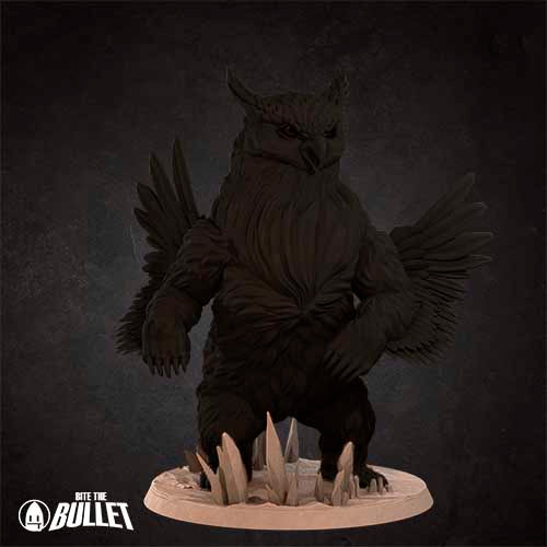 Bite the Bullet - Owlbear (Large) - Iconic Monsters 2025 April