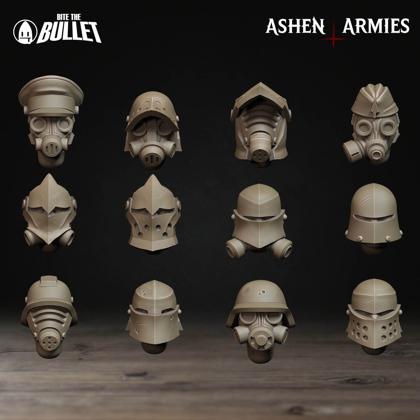 Bite the Bullet - Modular Heads - Ashen Armies 2025 June