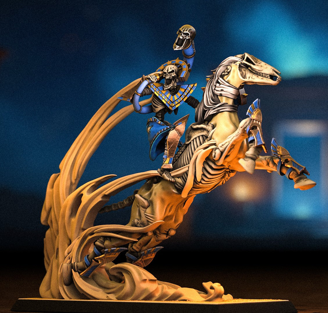 Heroes Infinite Raging Heores - The Sandstorm Riders Skeletal Cavalry - Arthur's Crusade to the Necropolis Sands No.49