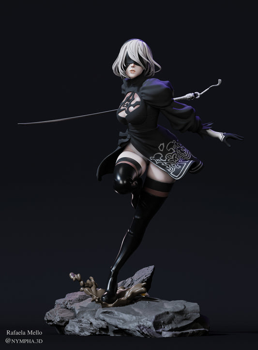 Nympha 3D - 2B, Nier Automata