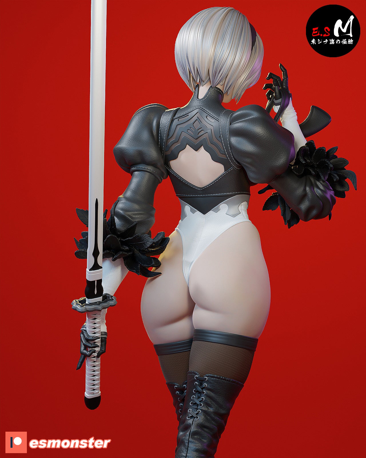 E.S.Monster - 2B, Nier Automata