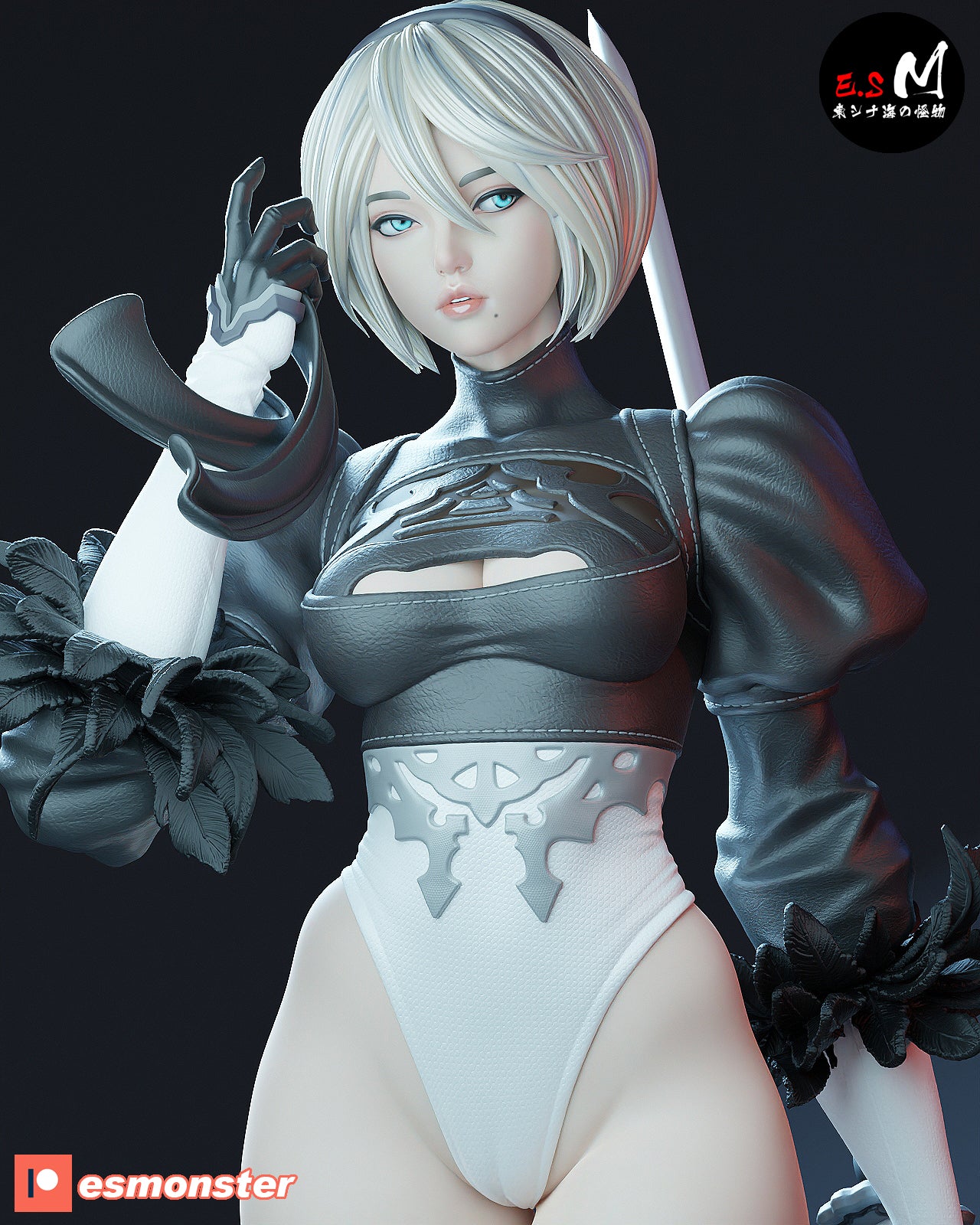 E.S.Monster - 2B, Nier Automata