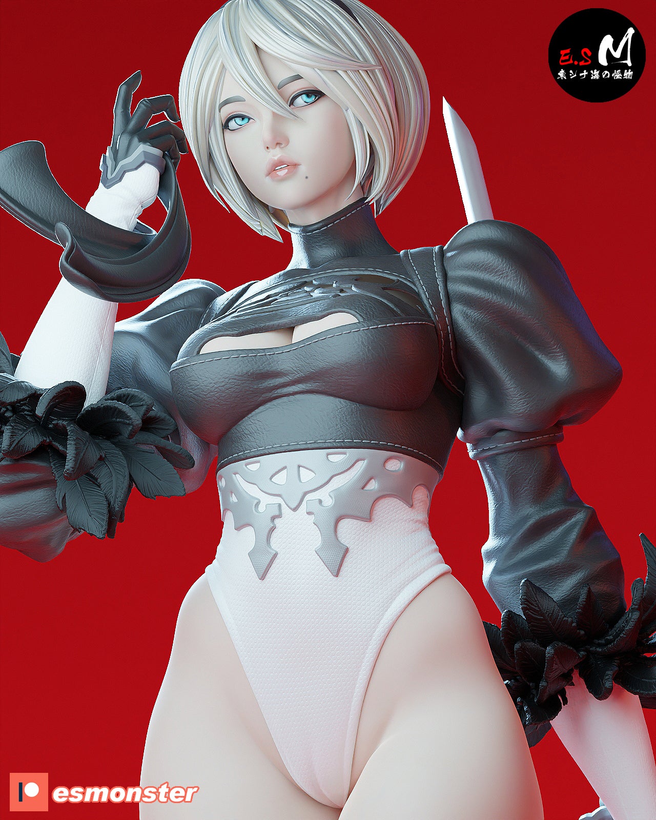E.S.Monster - 2B, Nier Automata