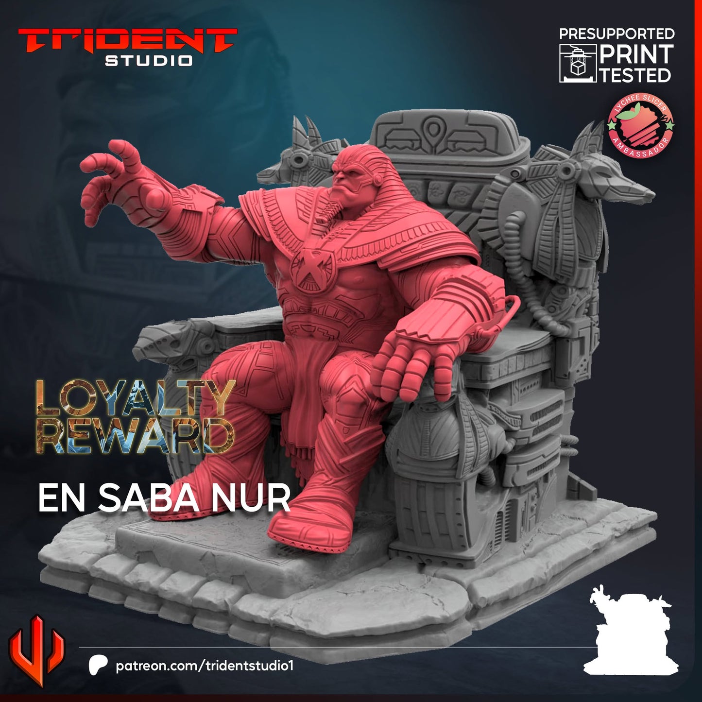Trident Miniatures - En Saba Nur (Large) - Loytalty Reward