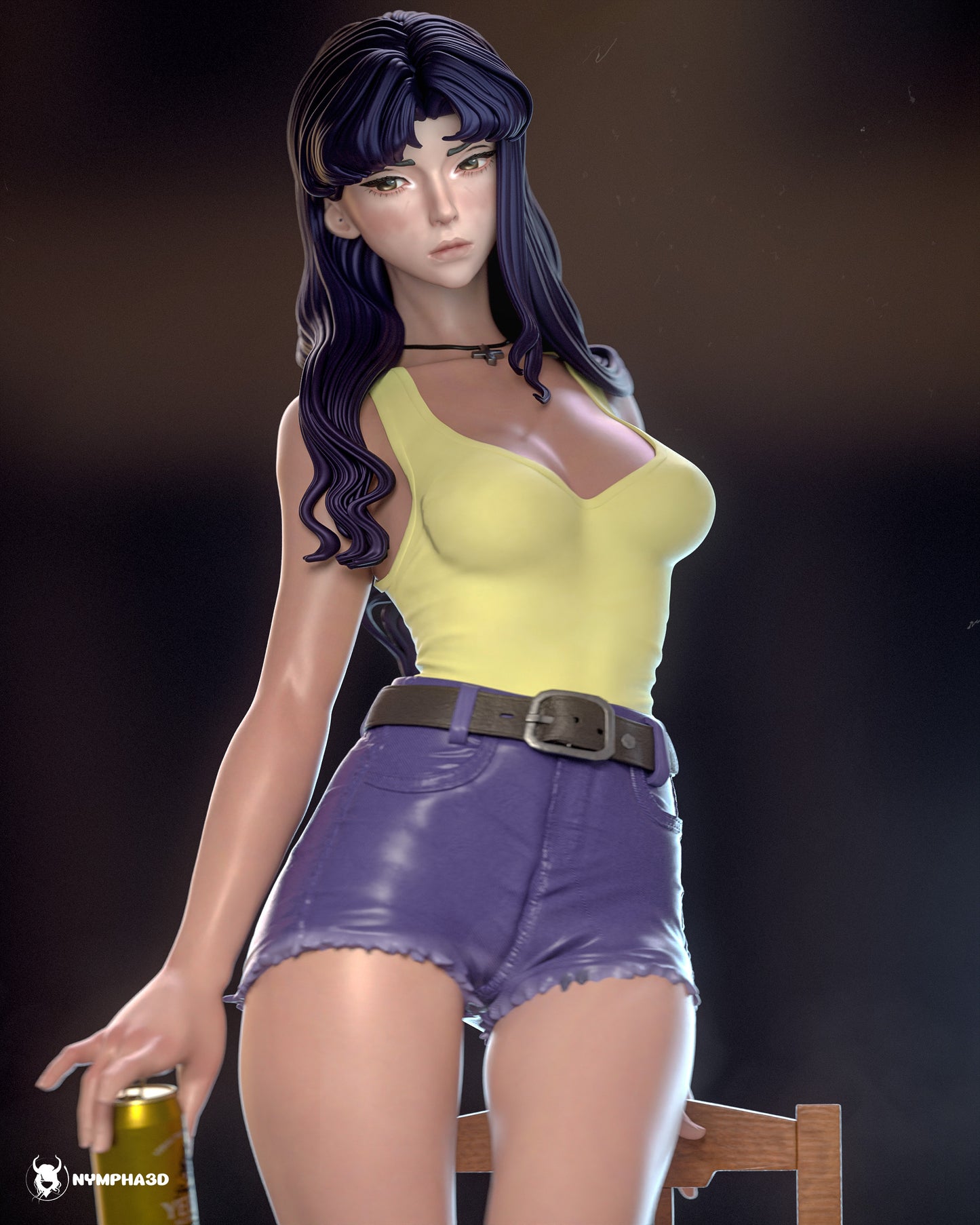 Nympha 3D - Misato Katsuragi, Evangelion