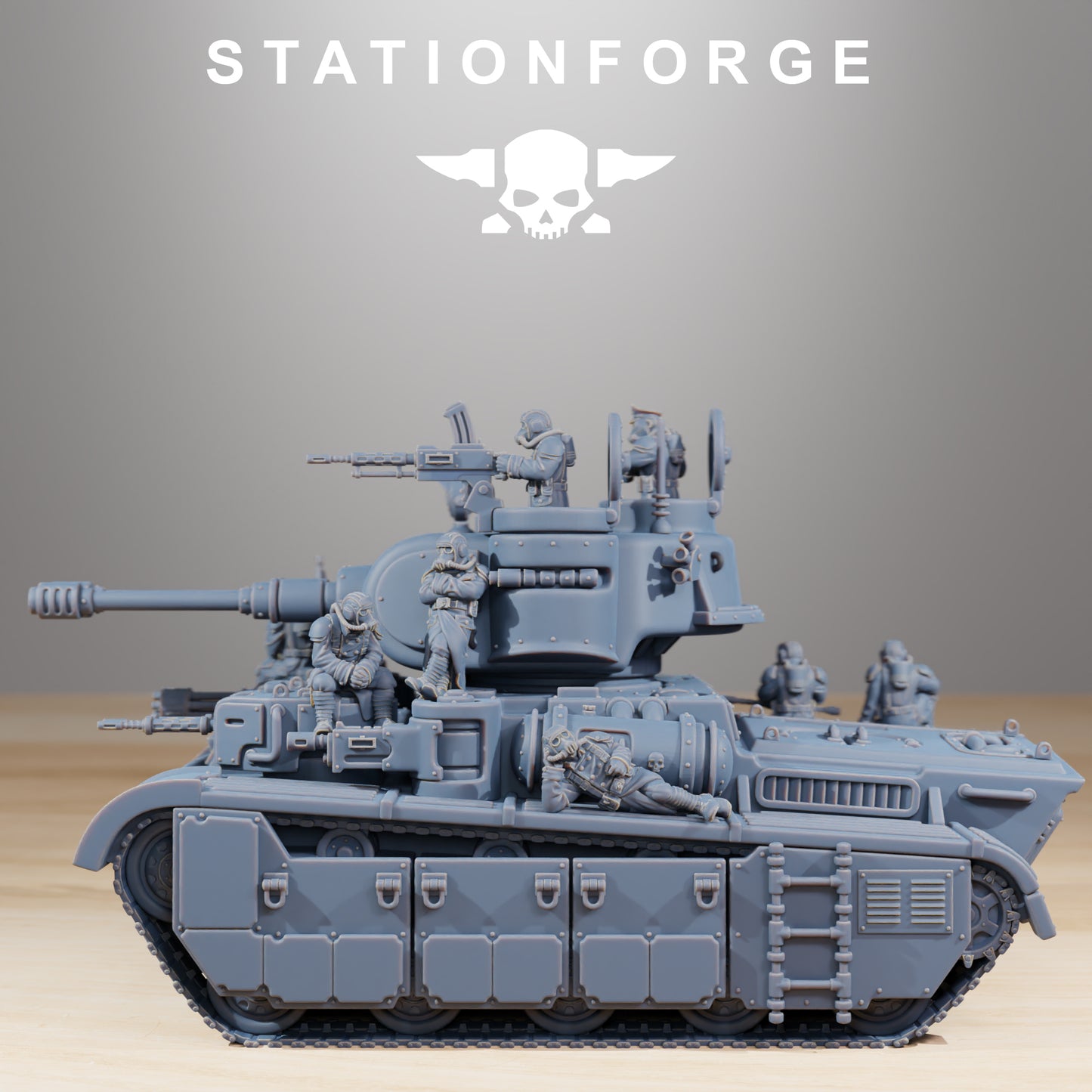 Station Forge - GrimGuard Heavy Battle Tank - Warhammer 40K