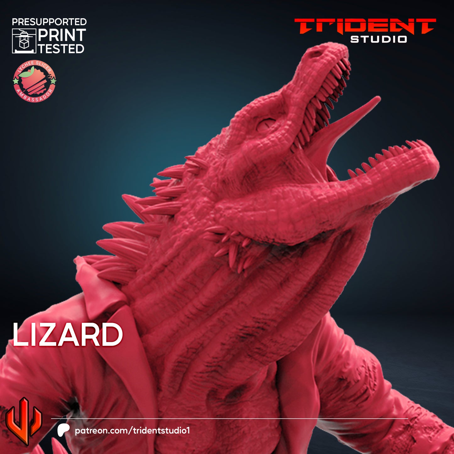 Trident Miniatures - Lizard - 2024 March