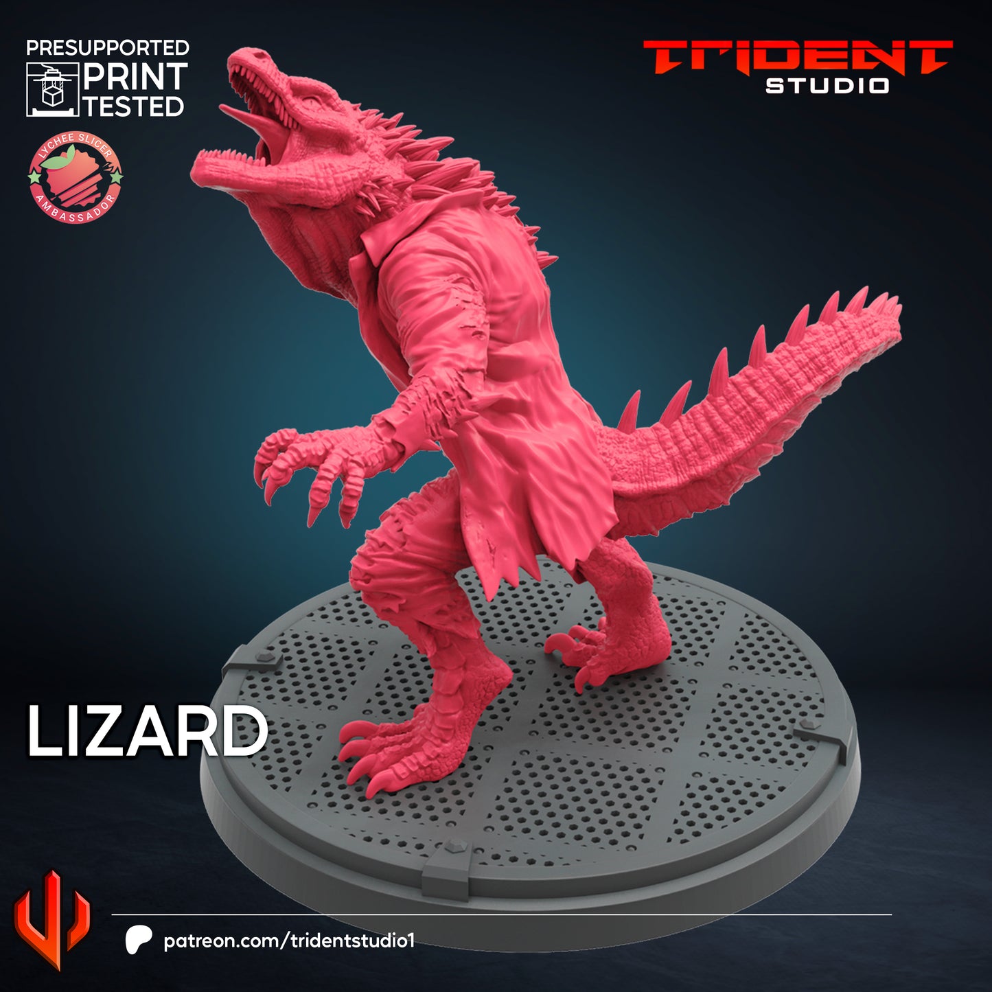 Trident Miniatures - Lizard - 2024 March