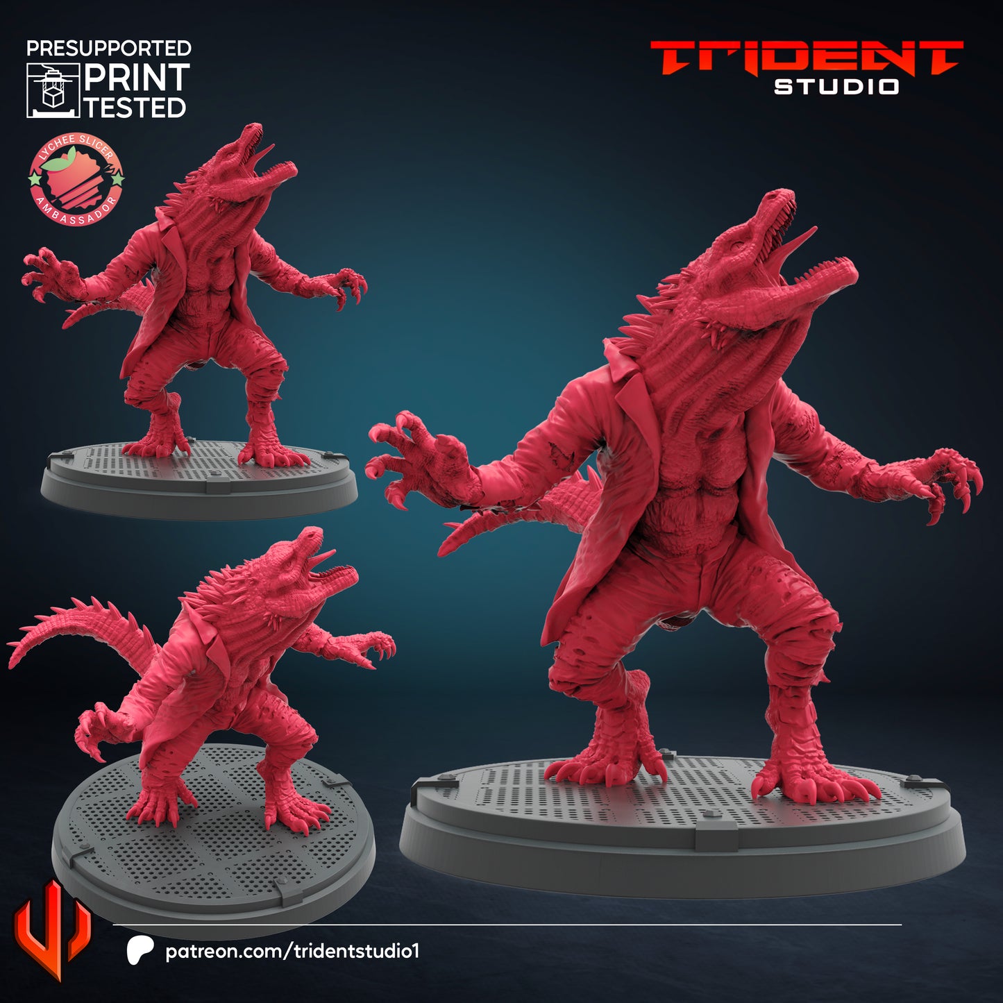 Trident Miniatures - Lizard - 2024 March