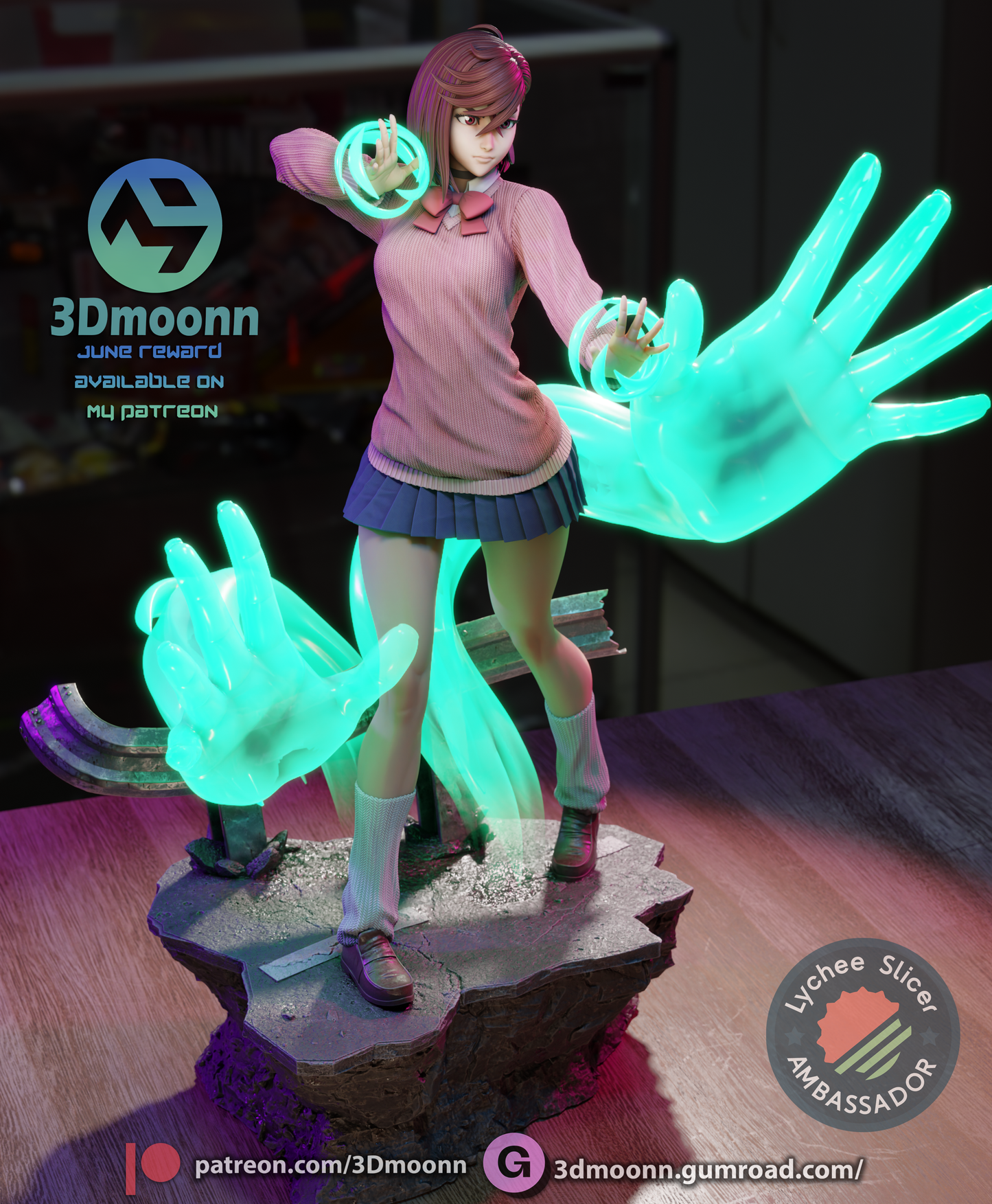 3D Moonn - Momo Ayase, Dandadan 2025 June
