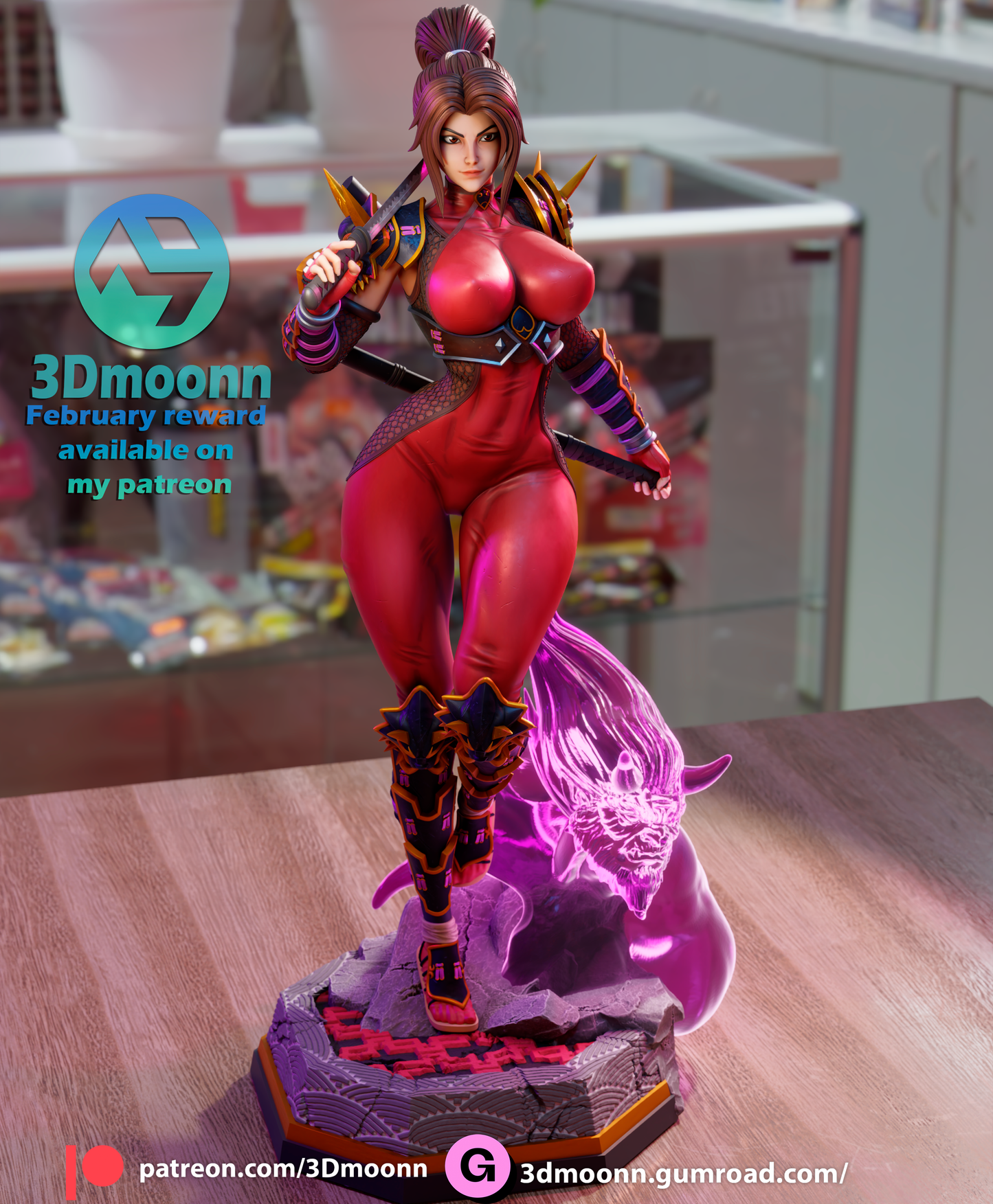3D Moonn - Taki, Soulcalibur - 2025 February