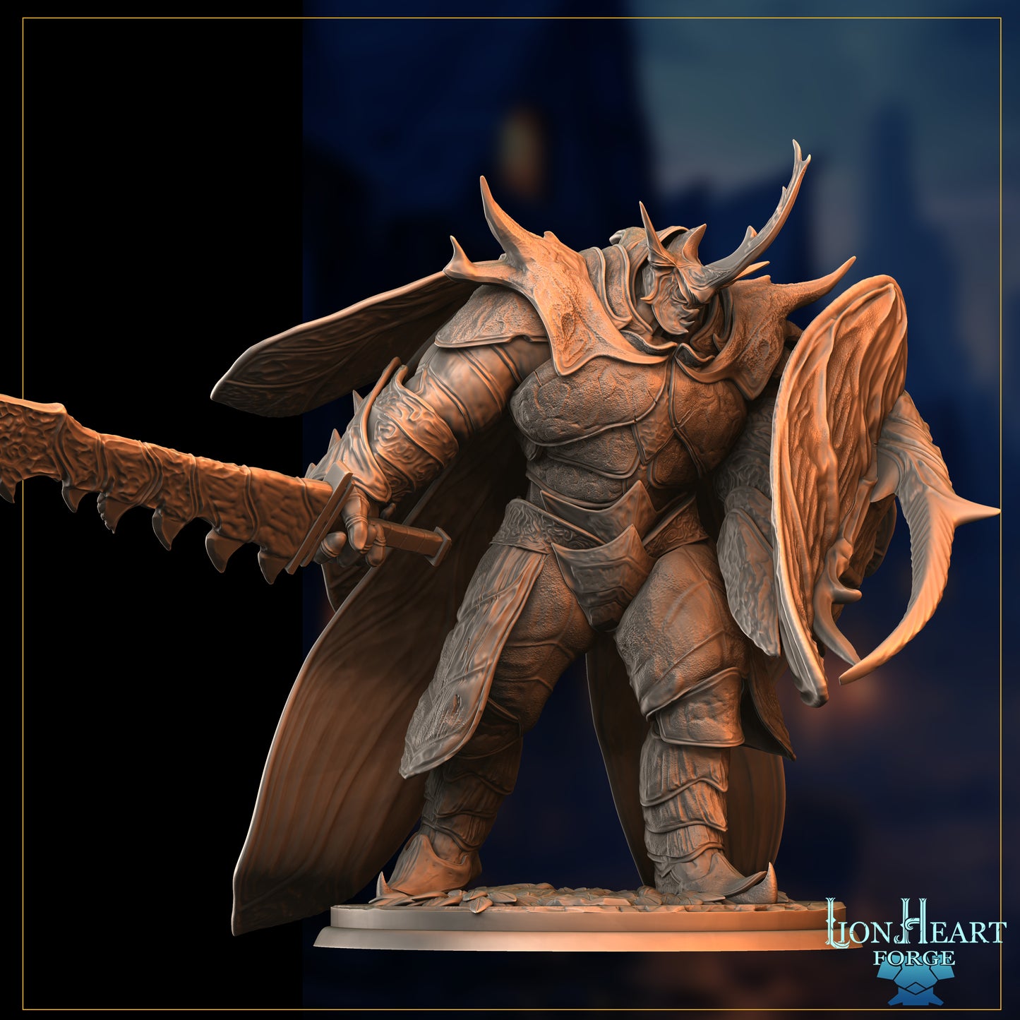 Lion Heart Forge - Beetle Knight 2023 December Release 50mm / 90mm