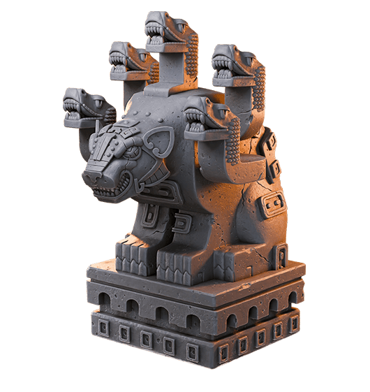 Loot Studio - Deity Statue 4, 3x5.5cm Terrain - Tomb of the Serpent God 2025 June