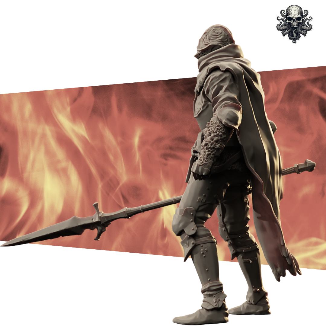 Realsteone Miniatures - Frenzied Knight - 2024 Spetember