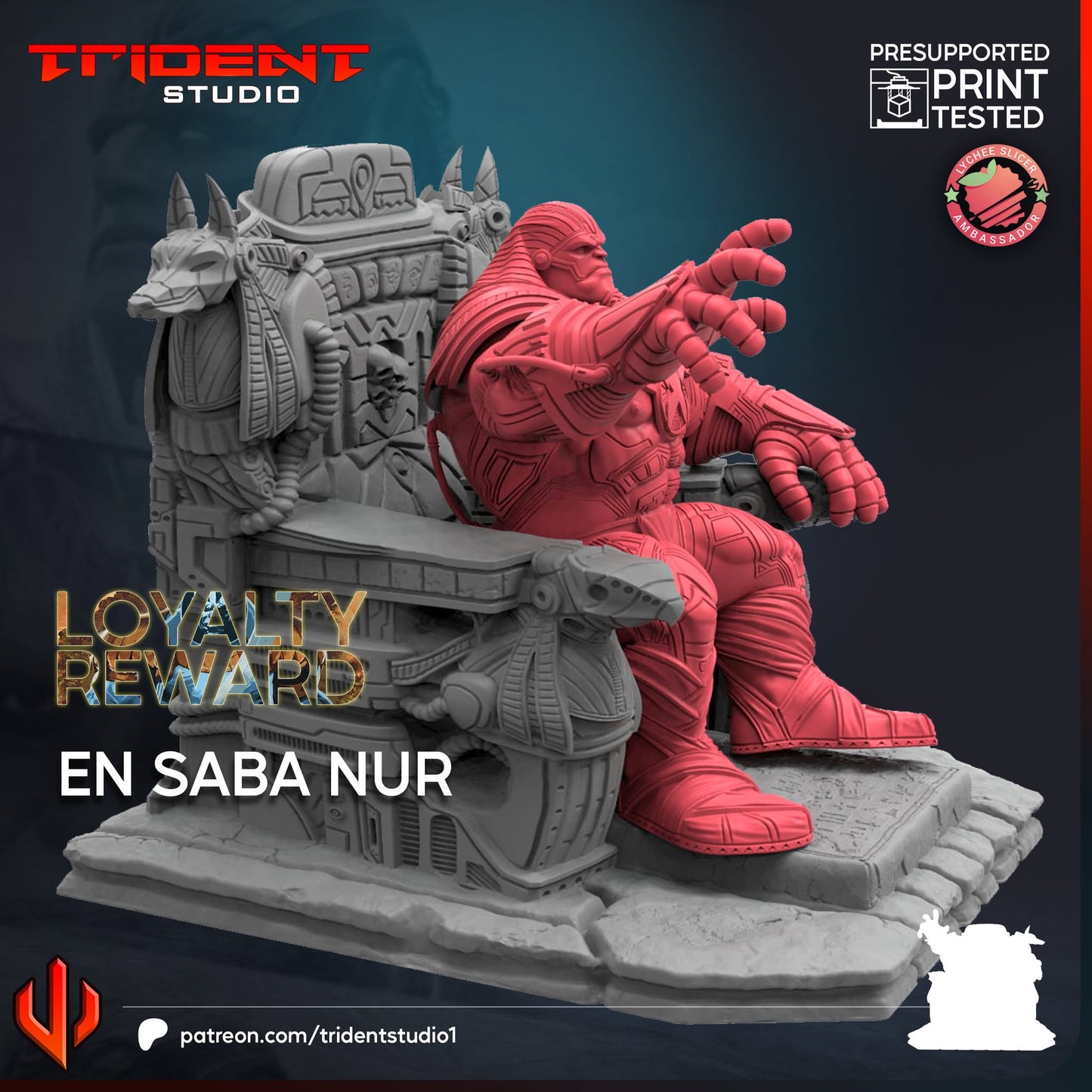 Trident Miniatures - En Saba Nur (Large) - Loytalty Reward