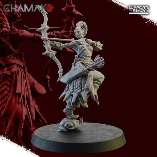 Ghamak - Elf Ranger, Guard of the Abyss 2 - Guards of the Abyss Squad