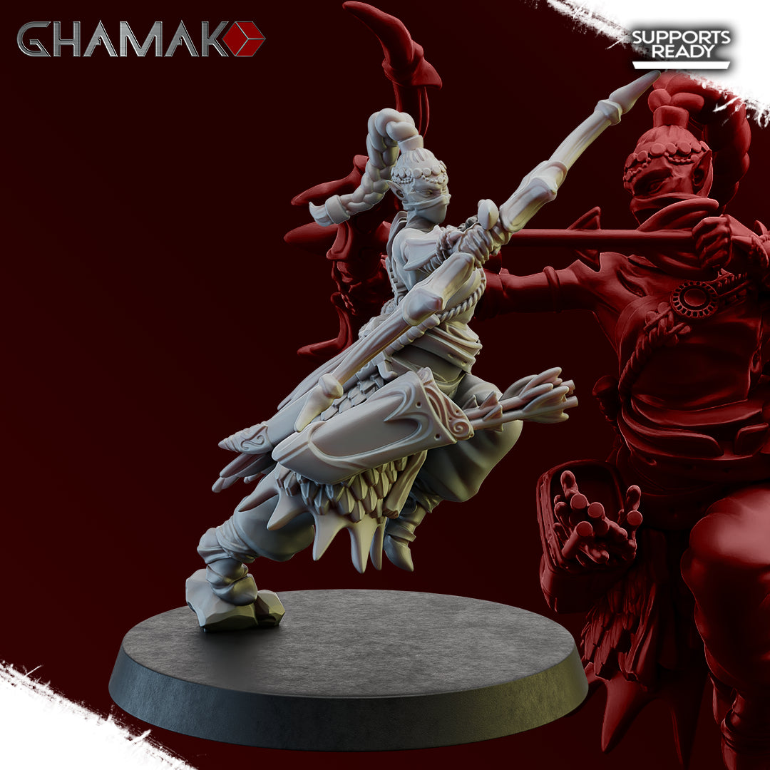 Abyss Elf Ghamak - Elf Ranger, Guard of the Abyss 2 - Guards of the Abyss Squad ...