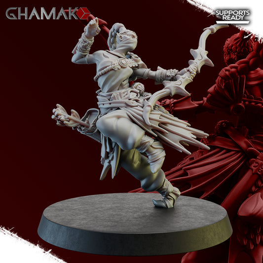 Ghamak - Elf Ranger, Guard of the Abyss 4 - Guards of the Abyss Squad
