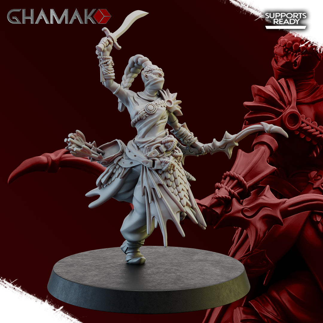 Ghamak - Elf Ranger, Guard of the Abyss 5 - Guards of the Abyss Squad