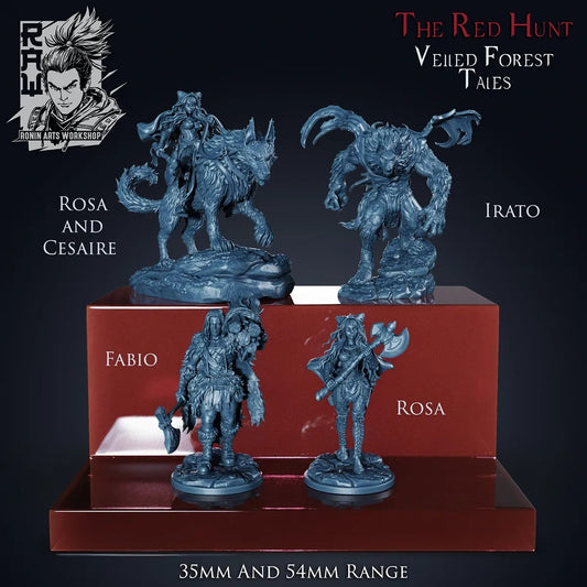 Ronin Arts - The Red Hunt Velled Forest Tales 2024 July Release 35mm