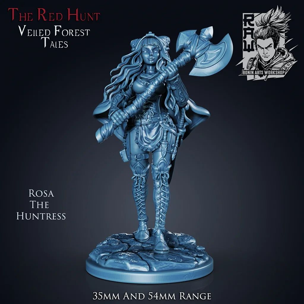 Ronin Arts - The Red Hunt Velled Forest Tales 2024 July Release 35mm