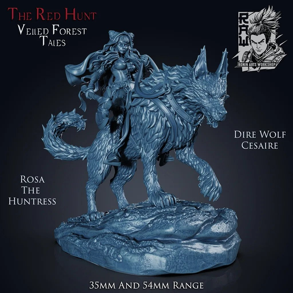 Ronin Arts - The Red Hunt Velled Forest Tales 2024 July Release 35mm