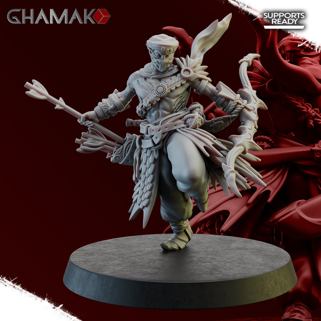 Ghamak - Elf Ranger, Guard of the Abyss 10 - Guards of the Abyss Squad