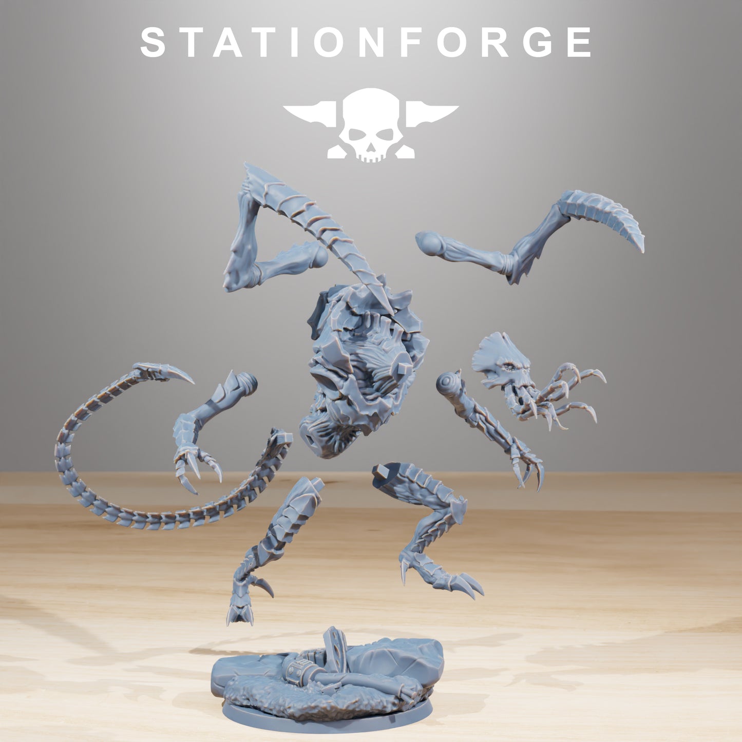 Station Forge - Tyraninds, Xenarid Soul Eater - Warhammer 40K