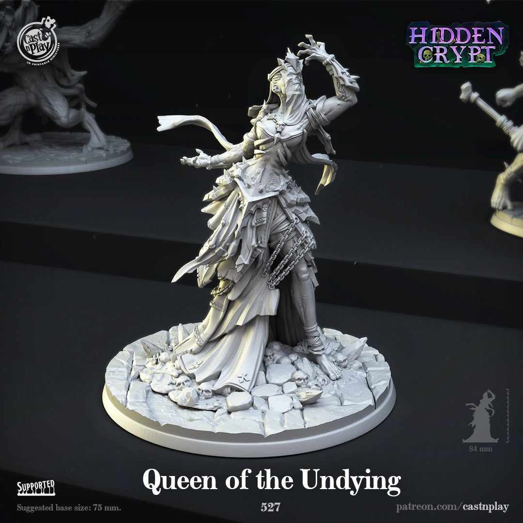 Cast n Play - Queen of the Undying (Huge) - Hidden Crypt 2022 May