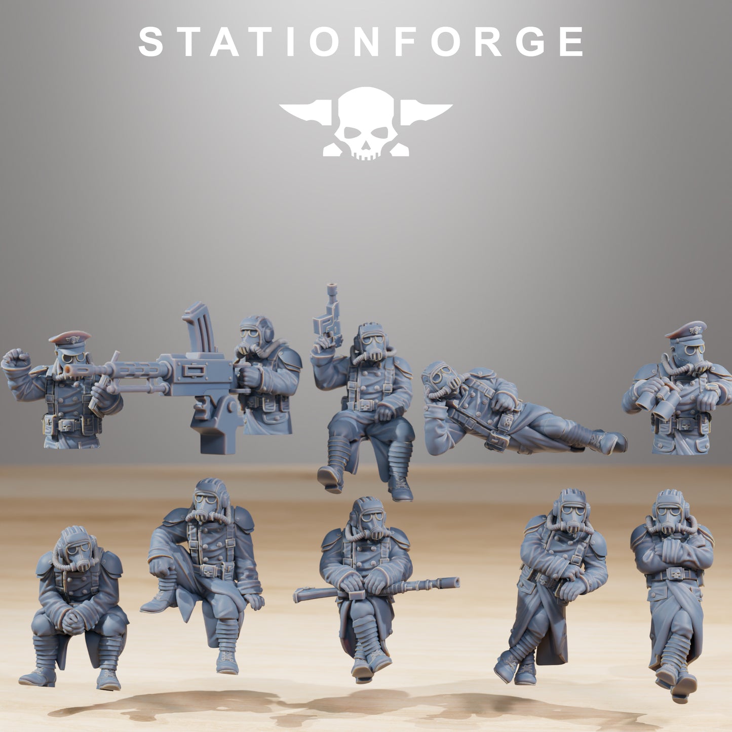 Station Forge - GrimGuard Heavy Battle Tank - Warhammer 40K