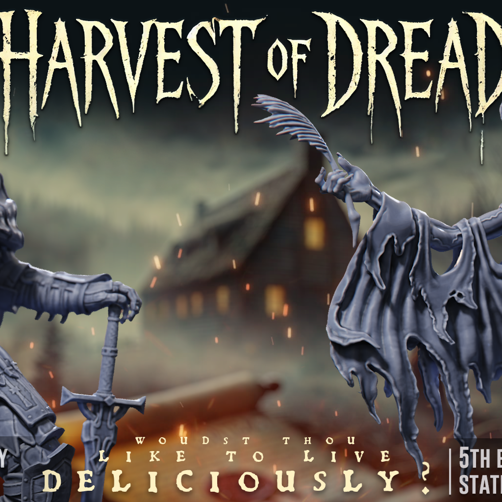 Claymore Miniatures - Harvest of Dread 2024 October Release