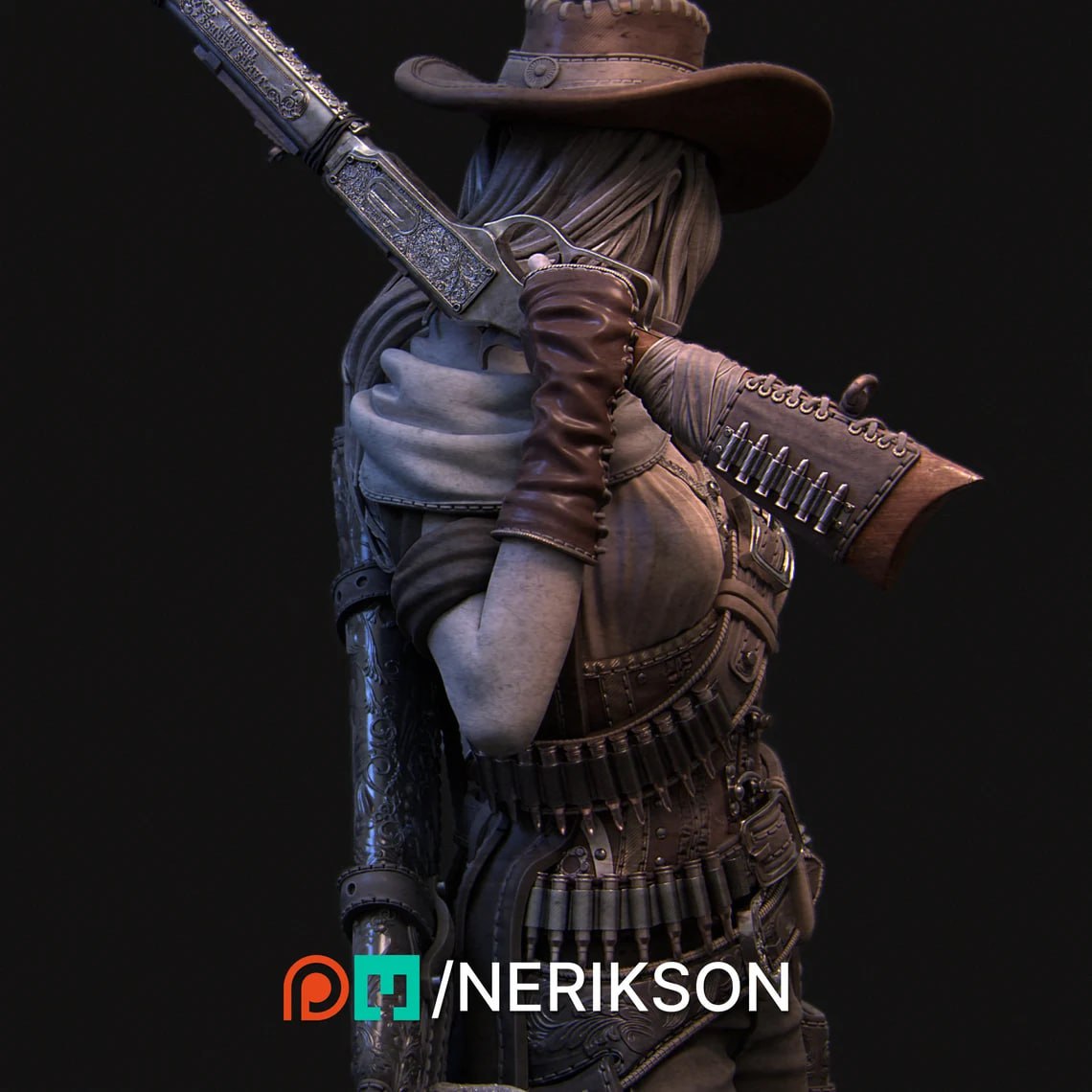 Nerikson -  Jane Human Gunslinger  35mm, 140mm