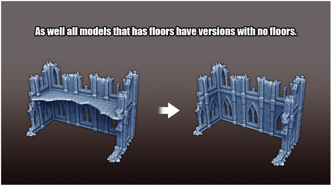 Warhammer 40K Terrain - Ruins of the Empire