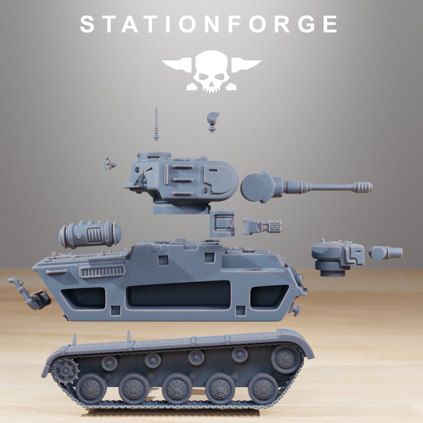 Station Forge - GrimGuard Heavy Battle Tank - Warhammer 40K