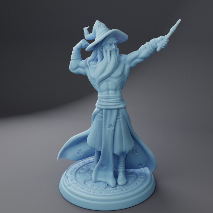 Twin Goddess Miniatures - Brentallius the Muscle Wizard - 2023 May