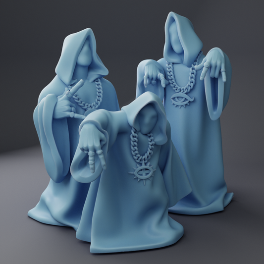 Twin Goddess Miniatures - Shadow Money Wizard Gang - 2025 February