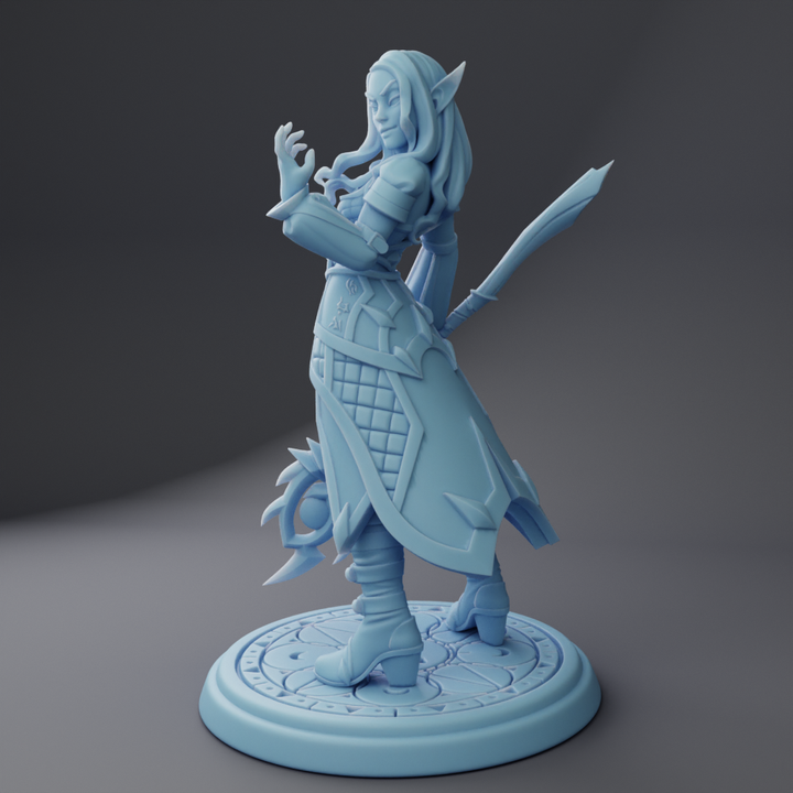 Twin Goddess Miniatures - Vaati, the Elven Void-Warlock - 2025 February